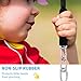 Dakzhou 4 Stainless Steel Chains Black 84 Swing Chains Heavy Duty Swing Hardware4 Quick Connection Buckles Indoor and Outdoor Playground Swings Hammocks Sandbags 1000 lb Capacity - Image 4