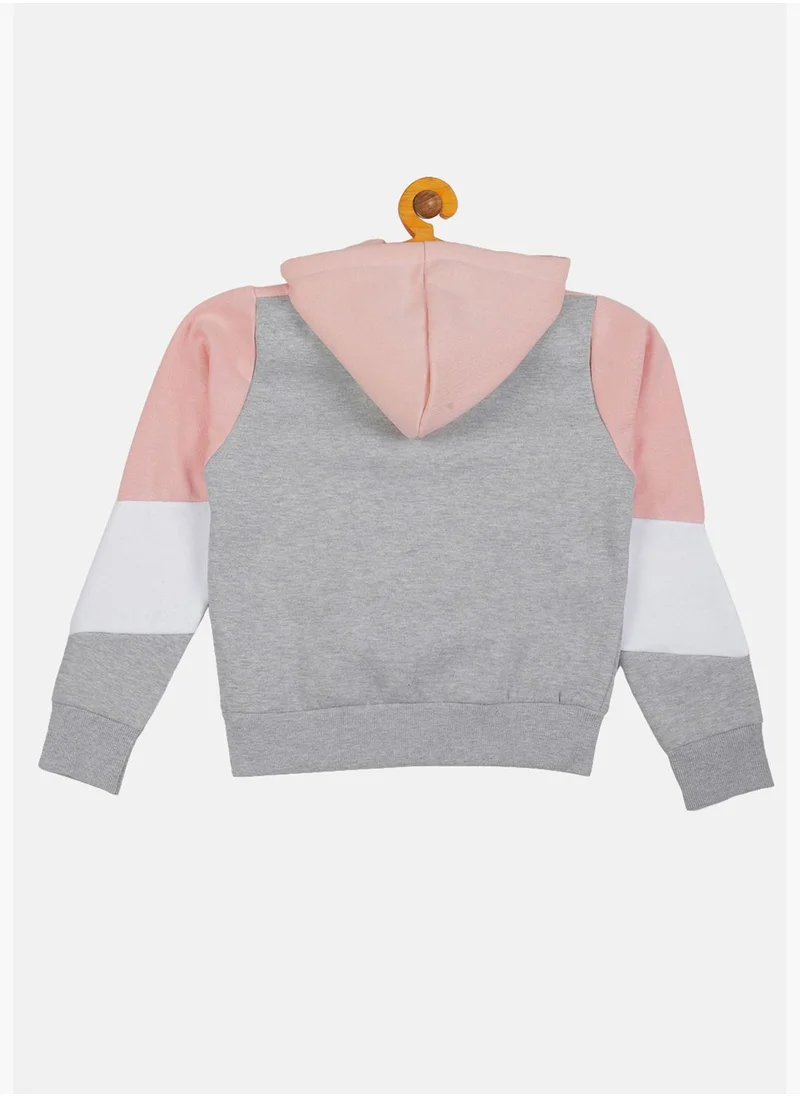 Instafab Color block Sweatshirt