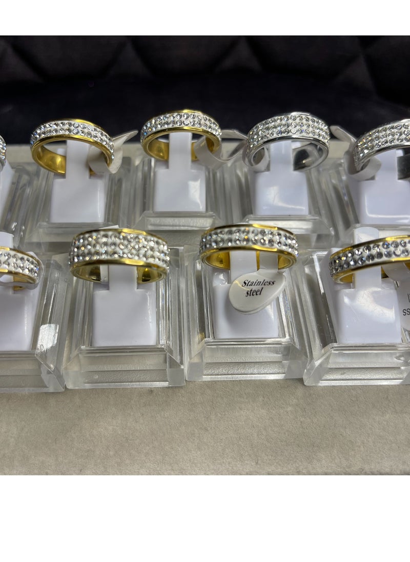 30 Pieces Sterling Cubic Zirconia Studded Ring Size 17 cm,18,19,20 - pzsku/Z817924EAD46FAAEAE3F0Z/45/_/1674667042/49b61a65-d225-4e1a-ae29-fe46eb4c4000