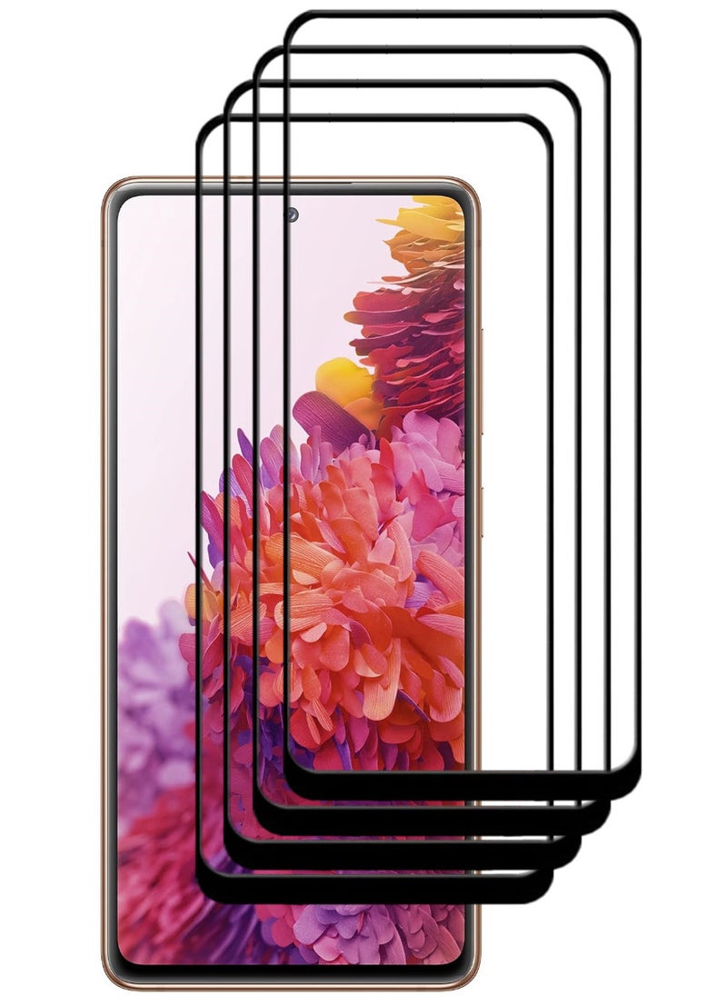 ACLIX 4 Pieces Antistatic ESD Dustproof Premium Quality High Definition Tempered Glass Screen Protector Designed For Samsung Galaxy S20 FE - Image 1