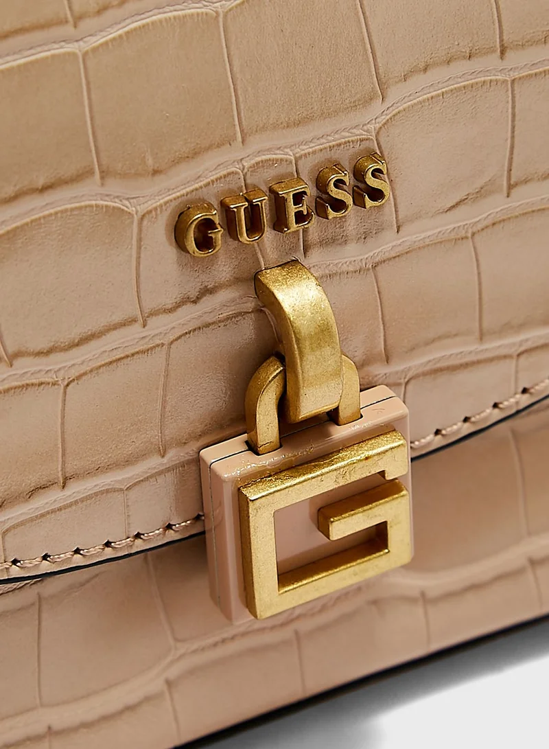 GUESS Montreal Top Handle Crossbody Bag