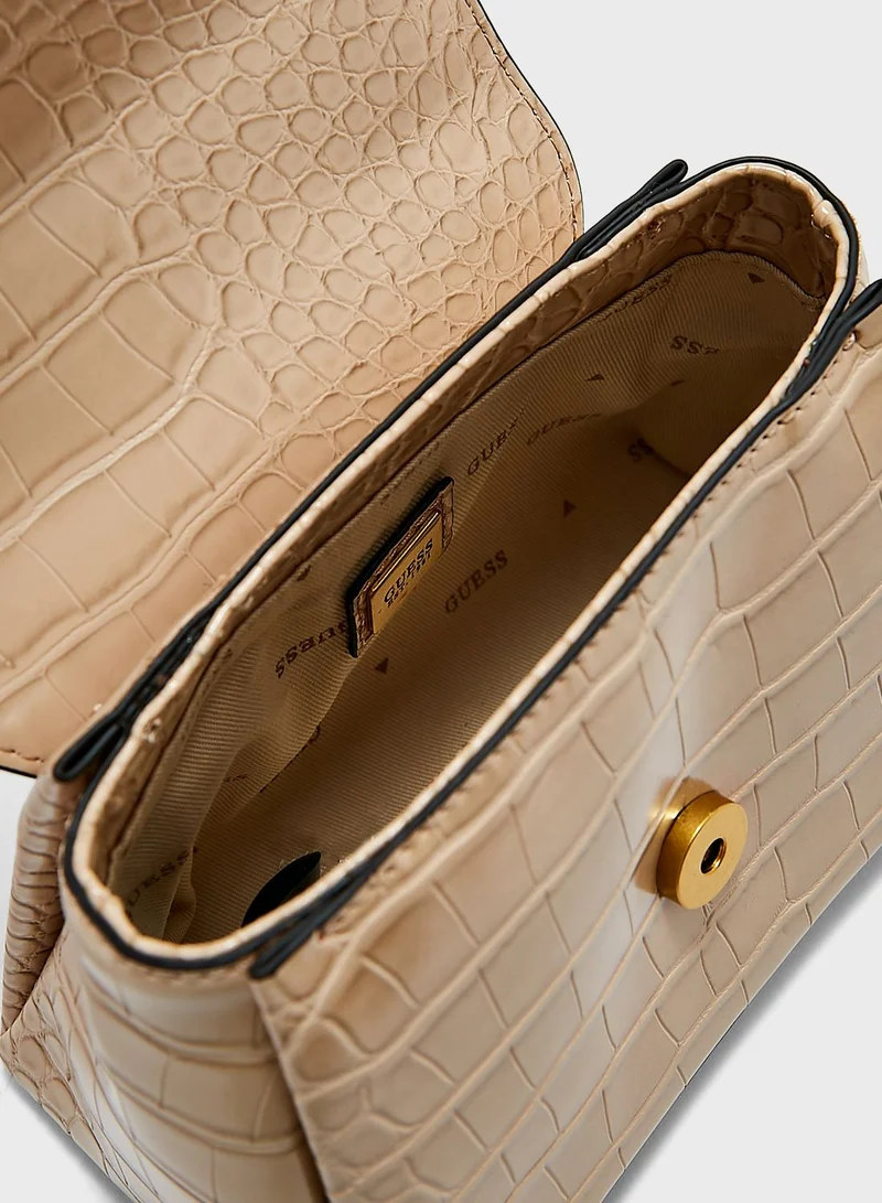 GUESS Montreal Top Handle Crossbody Bag