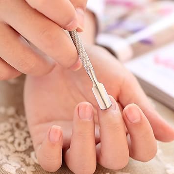 YuCool Nail Polish Remover Tool SetYuCool 200 Pcs Nail Foil Wraps Gel Remover Pads with Double Head Cuticle PusherNail File and Mini Cleaning Brush for Nail Gel Polish Removal - Image 3