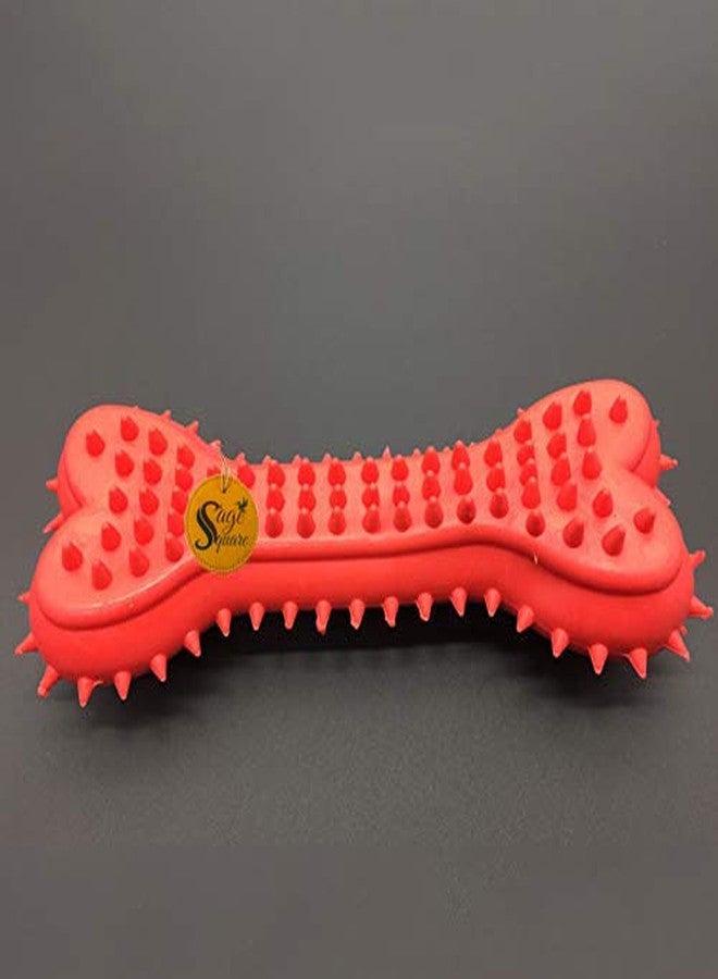Sage Square Spike Dental Chew Bone Toy for Dogs -Color May Vary - Image 2