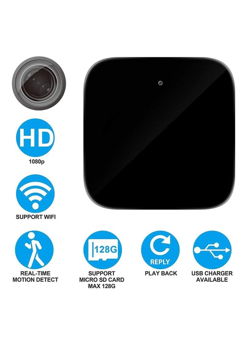 DDLC 1080P USB Charger Camera Series 1 WiFi HD Live Streaming Video Camcorder with Motion Detection Pet Nanny Cam USB AC Wall Plug Adapter for Phone Remote View with Night Vision Big Charger