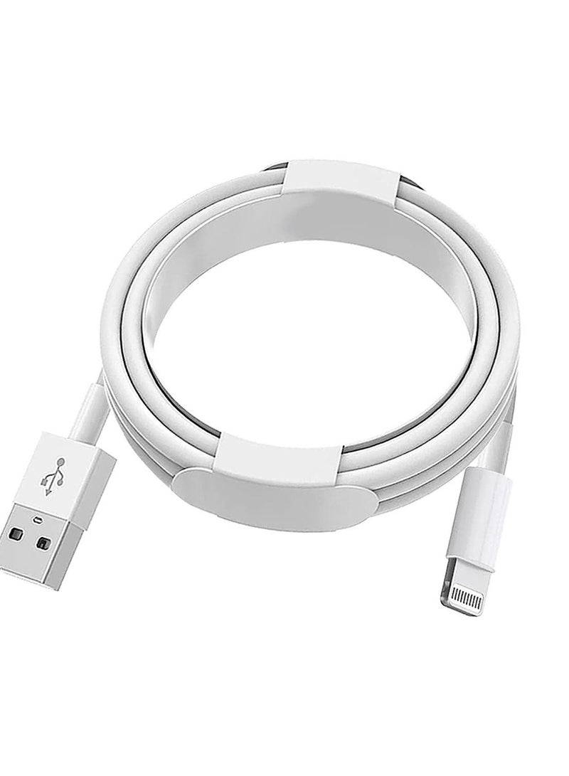 فلوينغ كابل شحن USB-A إلى Lightning بطول 1 متر، معتمد من Apple MFi، شحن سريع ومزامنة بيانات، متوافق مع iPhone 14/14 Plus/14 Pro/14 Pro Max، وسلسلة iPhone 13/12/11، وسلسلة iPhone XS/XR/X/8/7/6، وiPhone SE، وiPad - Image 5