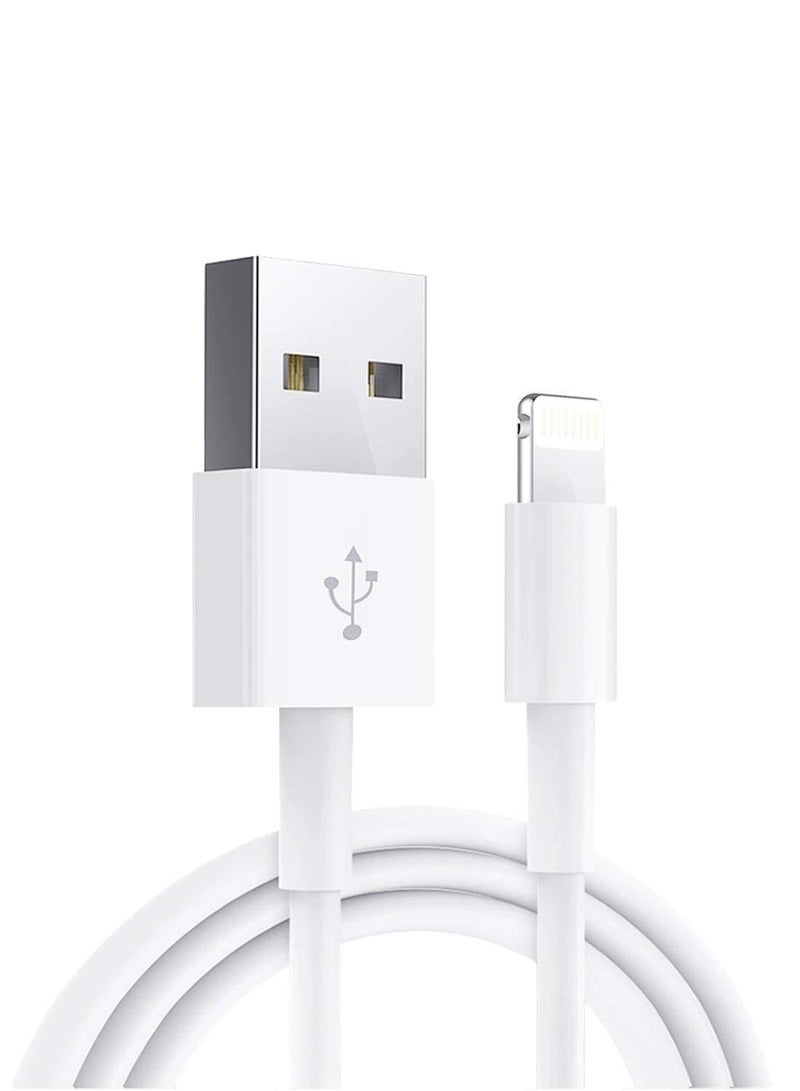 فلوينغ كابل شحن USB-A إلى Lightning بطول 1 متر، معتمد من Apple MFi، شحن سريع ومزامنة بيانات، متوافق مع iPhone 14/14 Plus/14 Pro/14 Pro Max، وسلسلة iPhone 13/12/11، وسلسلة iPhone XS/XR/X/8/7/6، وiPhone SE، وiPad - Image 4