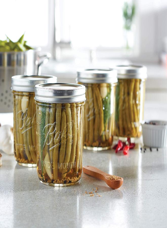Ball Ball Wide Mouth Pint 16-Ounces Mason Jars with Lids and Bands, (Set of 3)  - Image 2