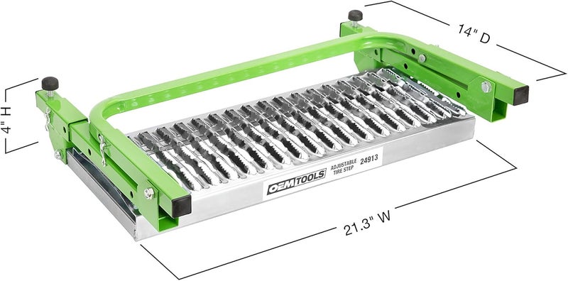 OEMTOOLS Great Neck Tools 24913B Oem Tools Adjustable Tire Step - Image 3