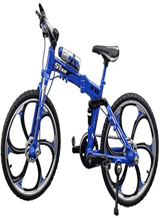 Lynkaye 1pcs Mini Finger Mountain Bike Zinc Alloy Mini Bicycle Model Cool Model Decoration Crafts for Home，Bedroom, Living Room, Office,Decoration - Image 1