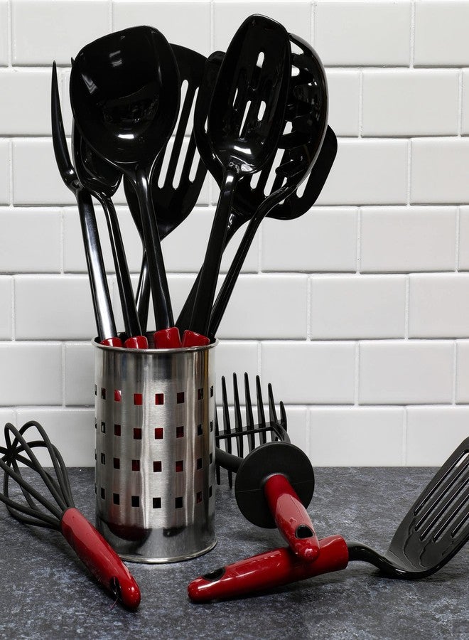 شيف كرافت مضرب خفق نايلون متين من شيف كرافت سيليكت، 10.5 بوصة، أحمر - Image 3