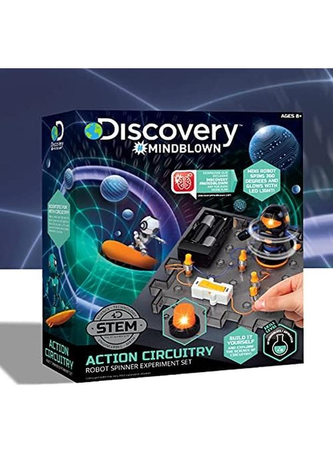 Discovery Kids Toy Circuitry Action Experiment Robot Spinner - Image 3