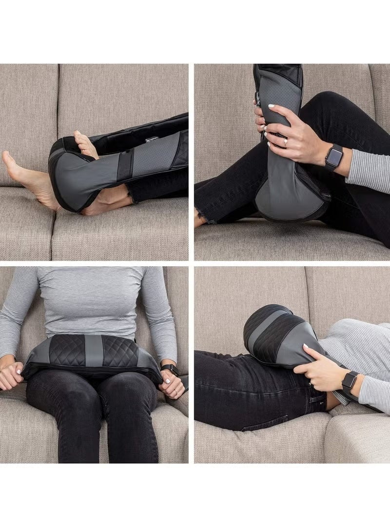 Massagers for Neck and Back with Heat - Deep Tissue 3D Kneading Pillow, Electric Shiatsu Shoulder Massage, Foot, Legs,Body - Relieve Muscle Pain - Office, Home & Car - Image 5