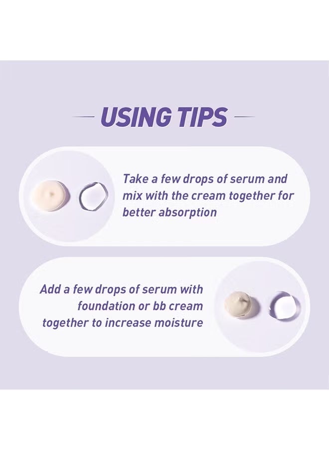 Laikou Blueberry Serum,Blueberry Face Serum Sodium Hyaluronic Acid Pure Skin Care Moisturizing Essence for Daily Care, Skin Repair, Brightening Serum for Dark Spots, Fine Lines - Image 5