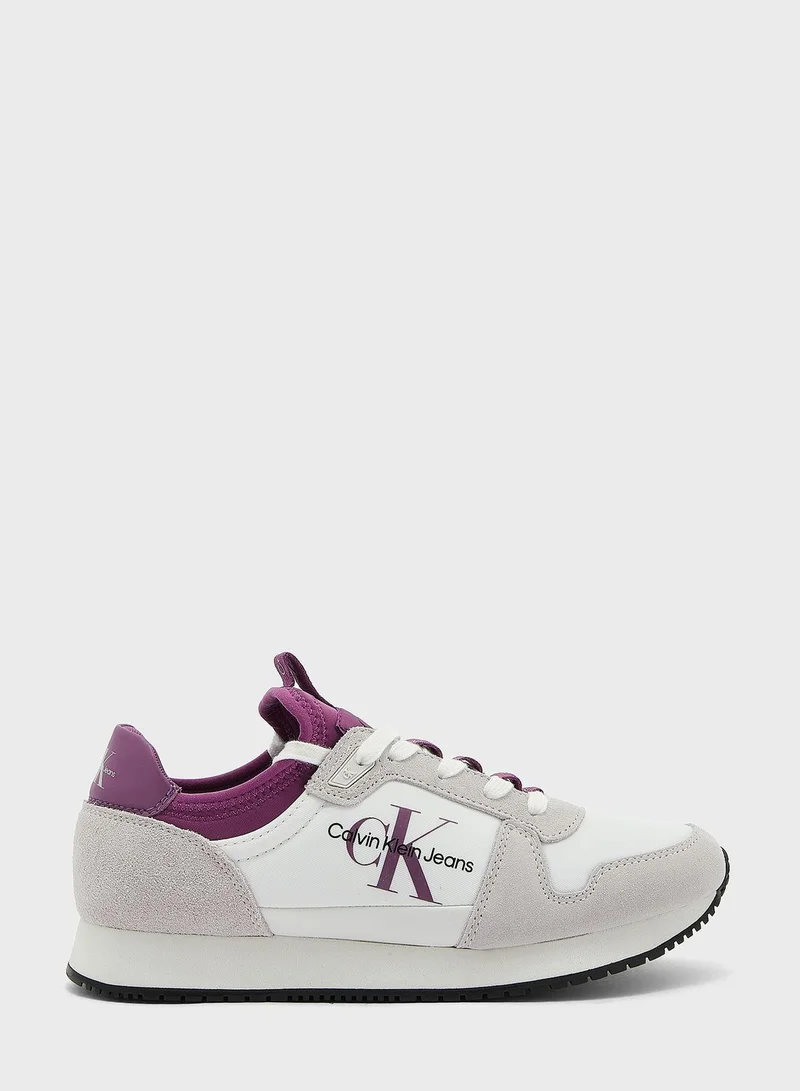 CALVIN KLEIN Runner Sock Lace Up Sneakers