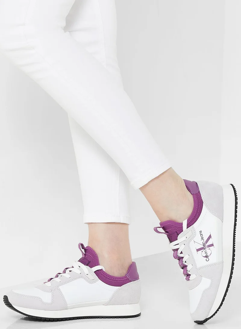 CALVIN KLEIN Runner Sock Lace Up Sneakers