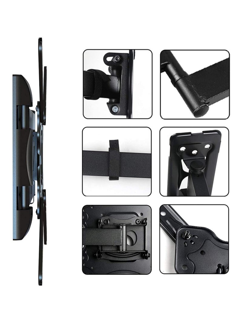 ELTRAZONE TV Wall Mount Bracket with Full Motion Swing out Tilt for Most 32-58 inches LED LCD OLED Plasma Flat Screen Monitor Up to 30kg - Image 4