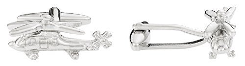 Cuff-Daddy Helicopter Cufflinks with Presentation Box - Image 2