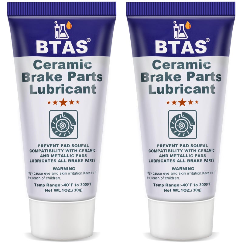 BTAS Brake Caliper Grease for Disc Brake LubricantCaliper Pin Pad LubeHigh Temp Silicone Synthetic Ceramic Assembly Grease 1oz 2 Pcs - Image 3
