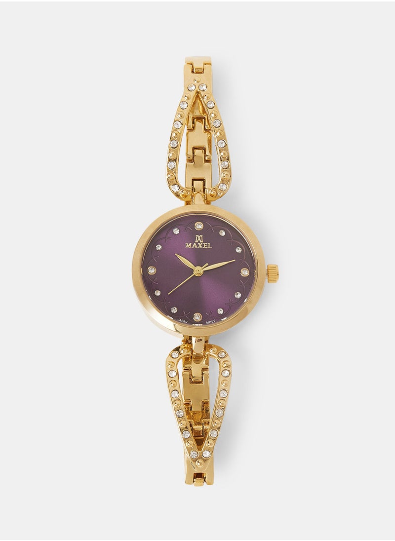 Maxel - Women's Quartz Classic Fashion Analog Wrist Watch MX487 - 28mm - Image 1