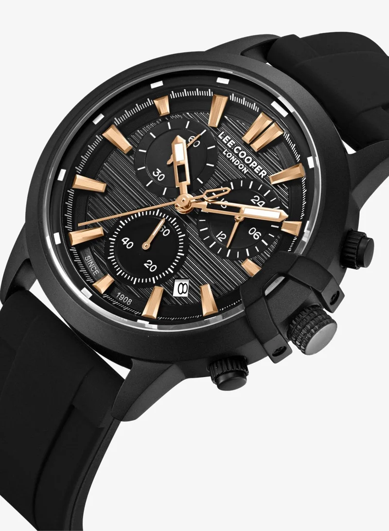 Lee Cooper Men's Silicone Multi Function Watch LC08267.651 - 30 mm