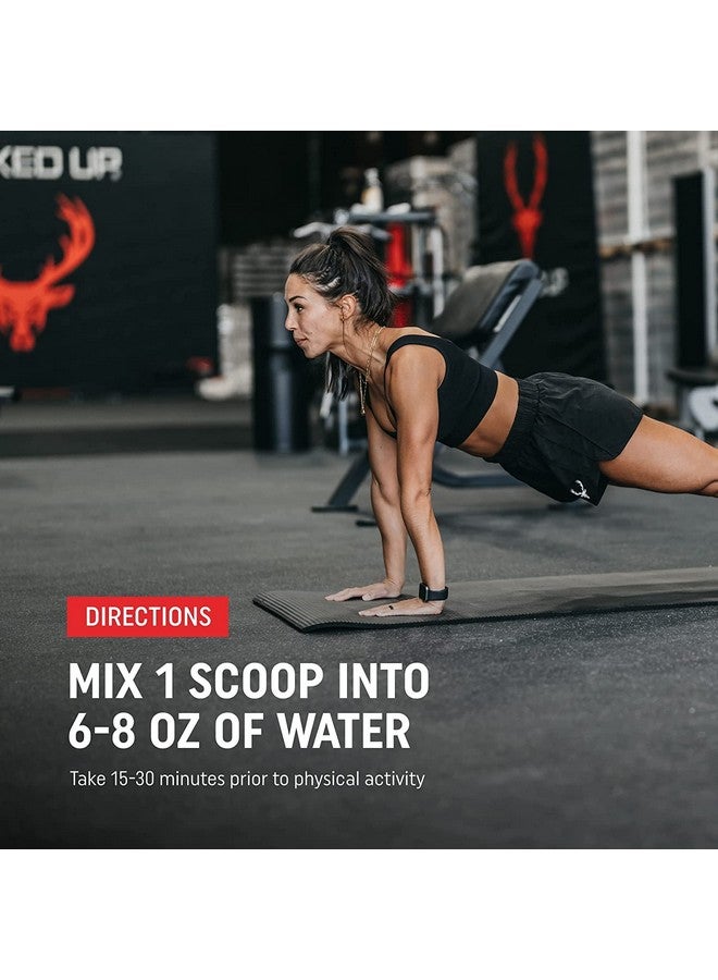 باكد أب Bucked Up - Woke - HIGH STIM قبل التمرين - أفضل مذاقًا - تركيز نوتروبيك، مضخة، قوة ونمو، 30 وجبة (عنب) - Image 3