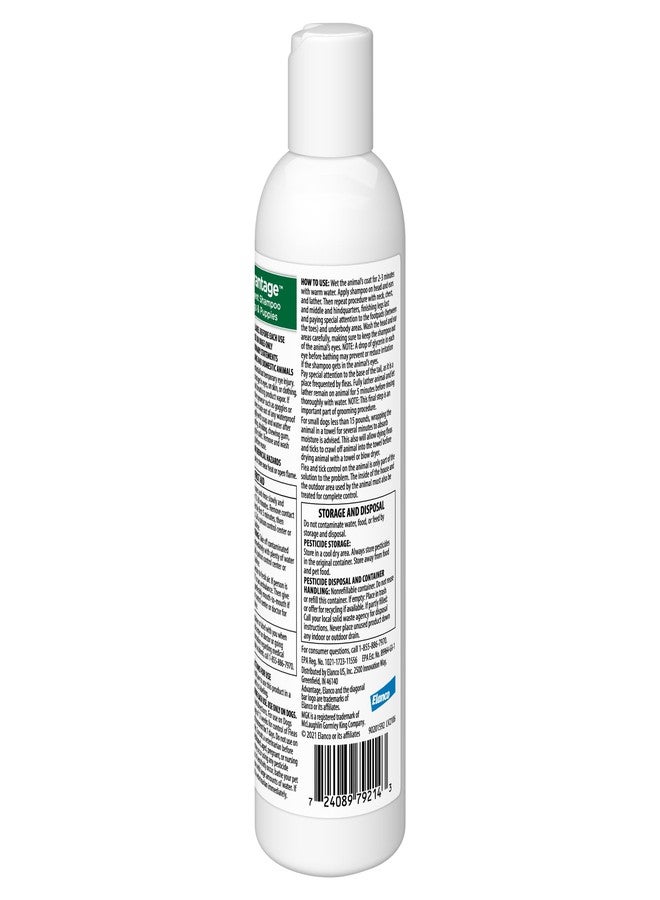 Advantage Dog Flea & Tick Shampoo for Puppies & Adult Dogs | Kills Fleas & Ticks | 8 oz. - Image 2
