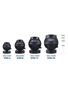 Jebao Jebao SOW Wave Maker Flow Pump with Controller for Marine Reef Aquarium (SOW-20)  - Image 4