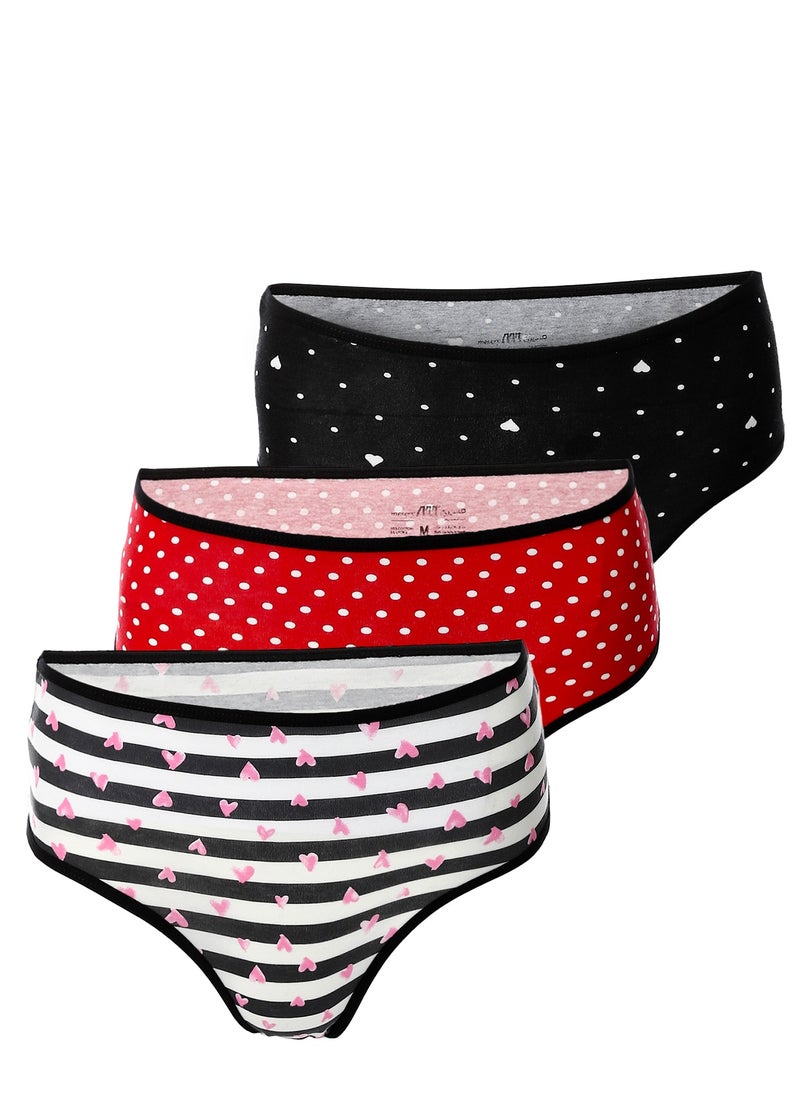 Mesery - Bundle Of Three Printed Underwear - Image 1
