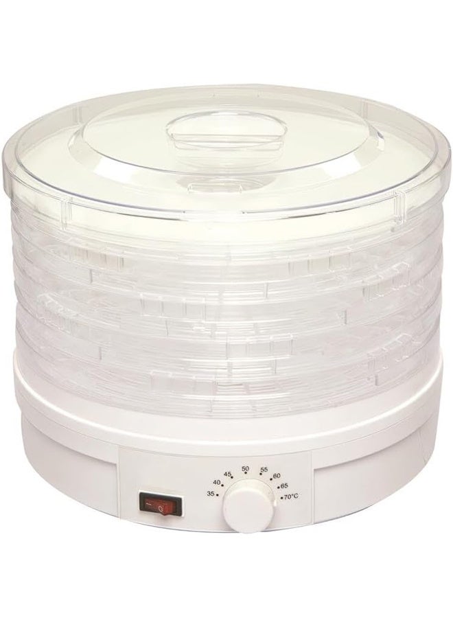 DUNISO Electric Food Dehydrator Machine，5 Tray Tier Fruit Dryer，Beef Jerky Herbs Dryer with Adjustable Thermostat  - Image 3
