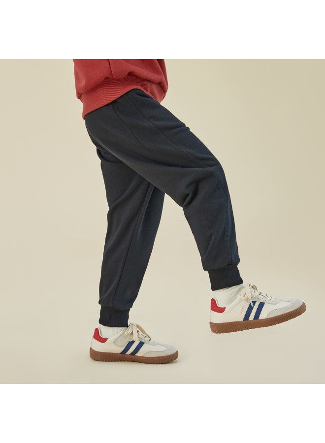 Pants 2025 Spring/autumn Collection, Mid-to-large Kids' Comfortable Breathable Athletic Long Pants, Children's Soft Stretchy Tapered Joggers - Image 3