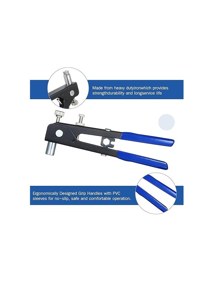 KIIUMI 86 PCS Rivet Nut Tool Kit Set With Storage Box  Blue/Black/Silver - Image 5