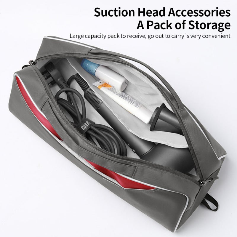 BUBM Portable Travel Accessory: Dark Gray Large Capacity Pack - Hanging Rope Space Saving Design Anti-Splash Scratch-Resistant Wear-Resistant Easy Cleaning Fabric for Home Storage and Travel Trips - Image 2