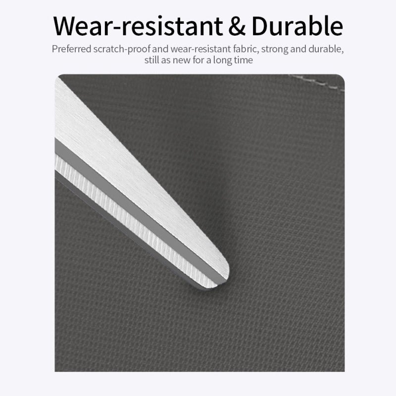 BUBM Portable Travel Accessory: Dark Gray Large Capacity Pack - Hanging Rope Space Saving Design Anti-Splash Scratch-Resistant Wear-Resistant Easy Cleaning Fabric for Home Storage and Travel Trips - Image 4