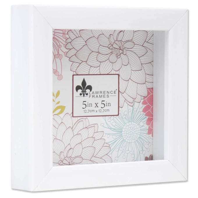 785255 SHADOW BOX FRAME 5X5 WHITE