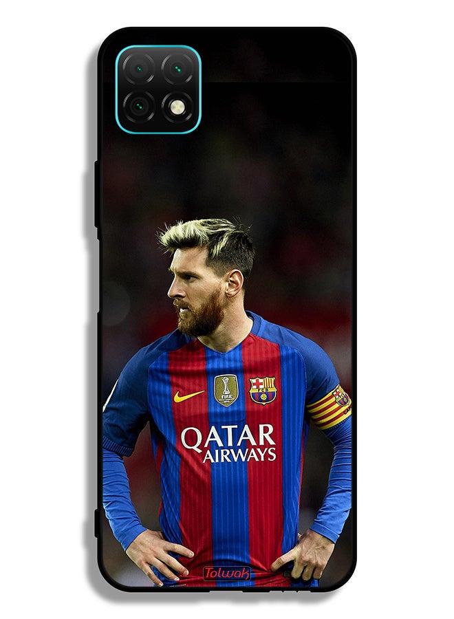 Tolwak Huawei nova Y60 Protective Case Cover Messi Barcelona  - Image 2