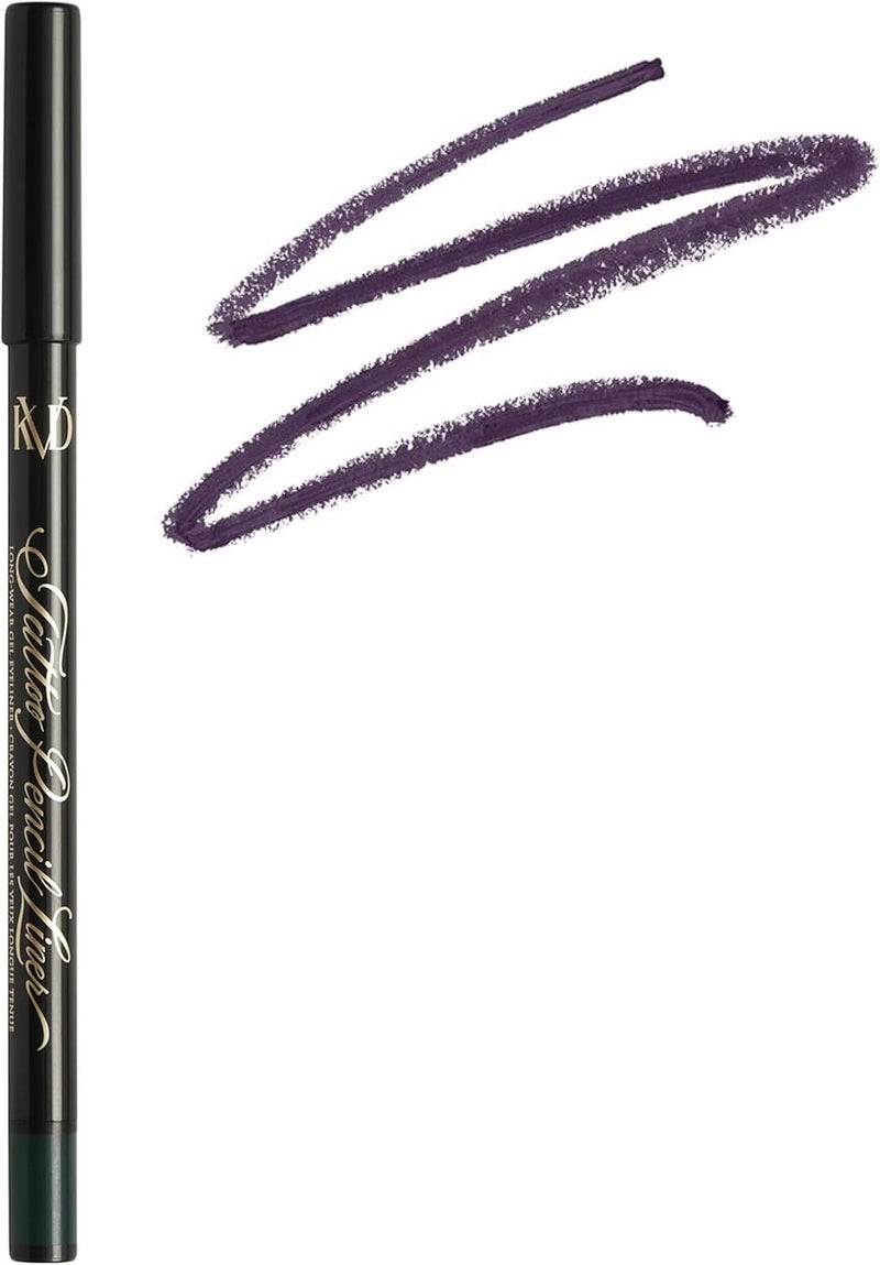 KVD Beauty Tattoo Pencil Liner Waterproof LongWear Gel Eyeliner Diox Purple