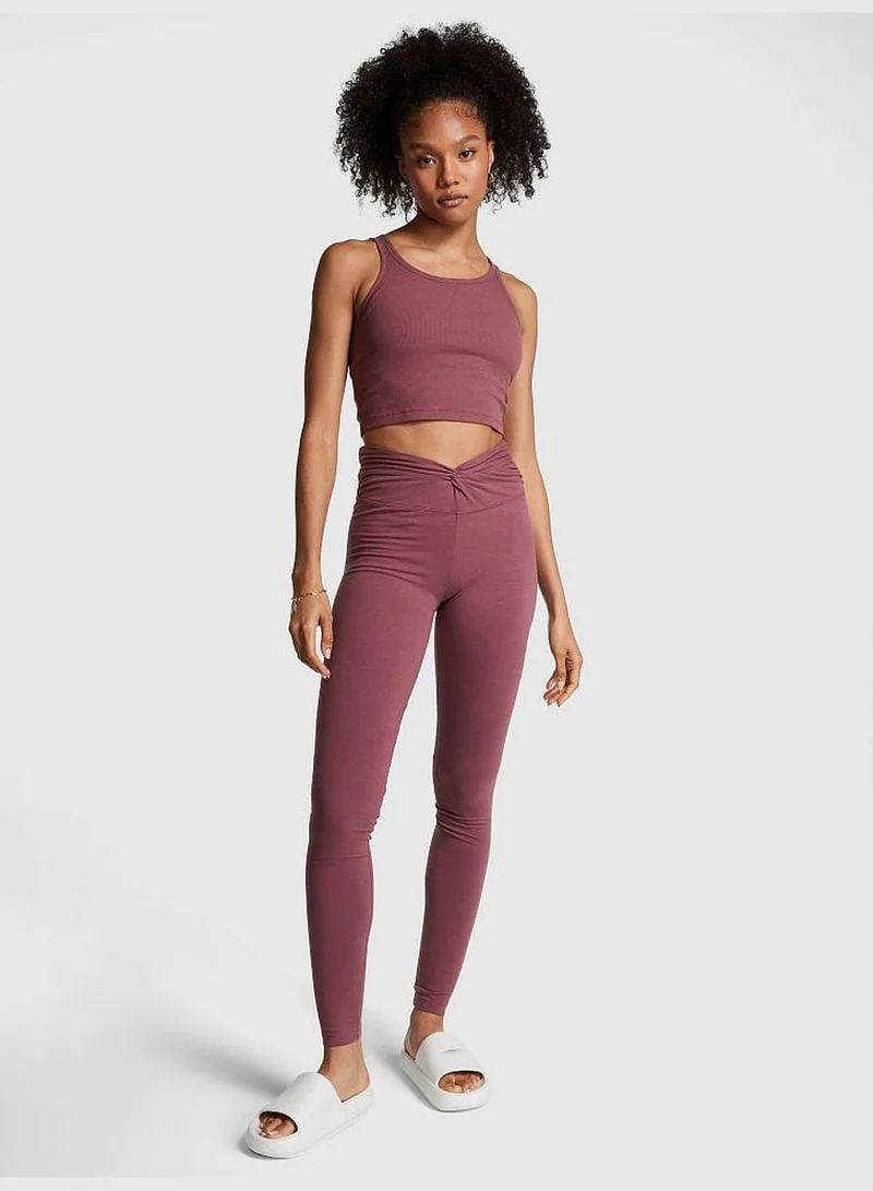 Victoria's Secret Cotton Twist Waist Leggings