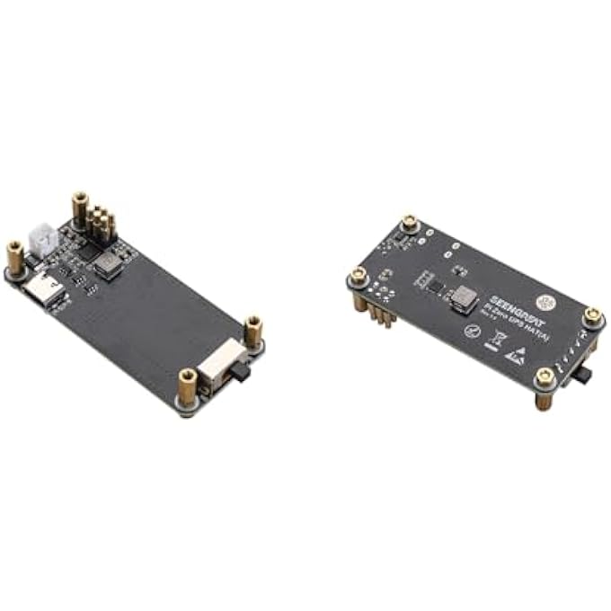 PI ZERO UPS HAT A, UNINTERRUPTIBLE POWER SUPPLY MODULE WITH BA-TTERY MONITORING, COMPATIBLE FOR RASPBERRY PI ZERO SERIES, 3.7 V LI-THIUM BA-TTERY CHARGING & DISCHARGING HAT BOARD - Image 3