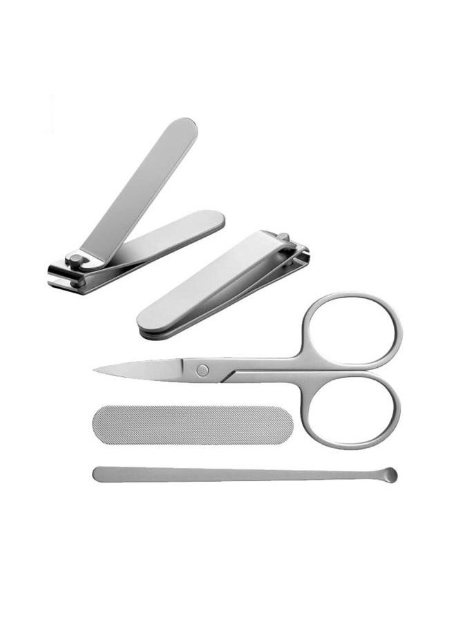 Xiaomi - Mijia Stainless Steel Nail Clippers Set Trimmer Pedicure Care Clippers Earpick Nail File - Image 1