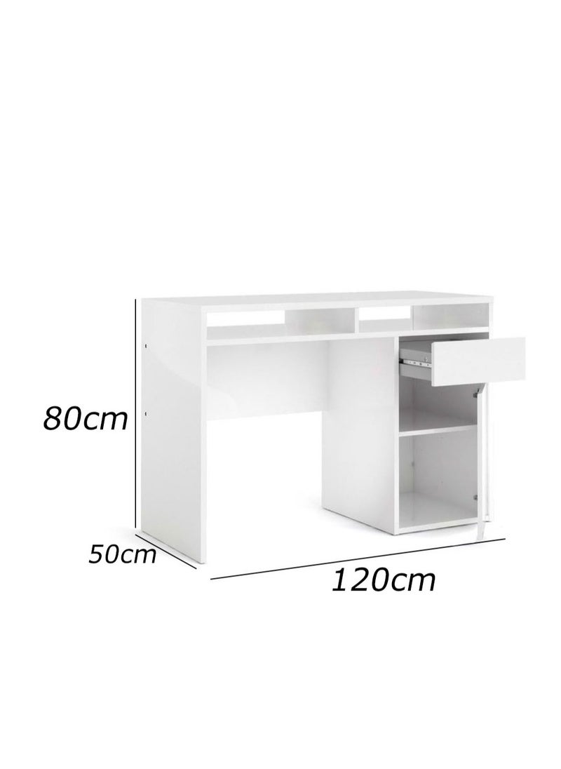 Generic - Modern desk, height 80cm - width 120cm - depth 50cm, from Furniture Store. - Image 1