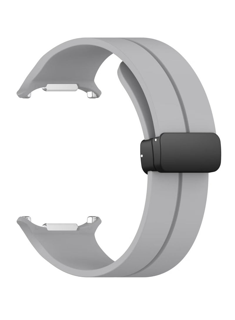 TIGER Magnetic Band Compatible with Samsung Galaxy Watch 7 Ultra 2024 – Silicone Sports Strap, D-Buckle Replacement, No Gap Design, Magnetic Closure, Stylish and Comfortable Band for Men & Women - Image 5