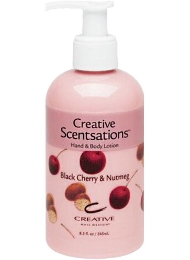 CND - Scentsations Hand and Body Cherry and Nutmeg Lotion, 245 ml - Image 1