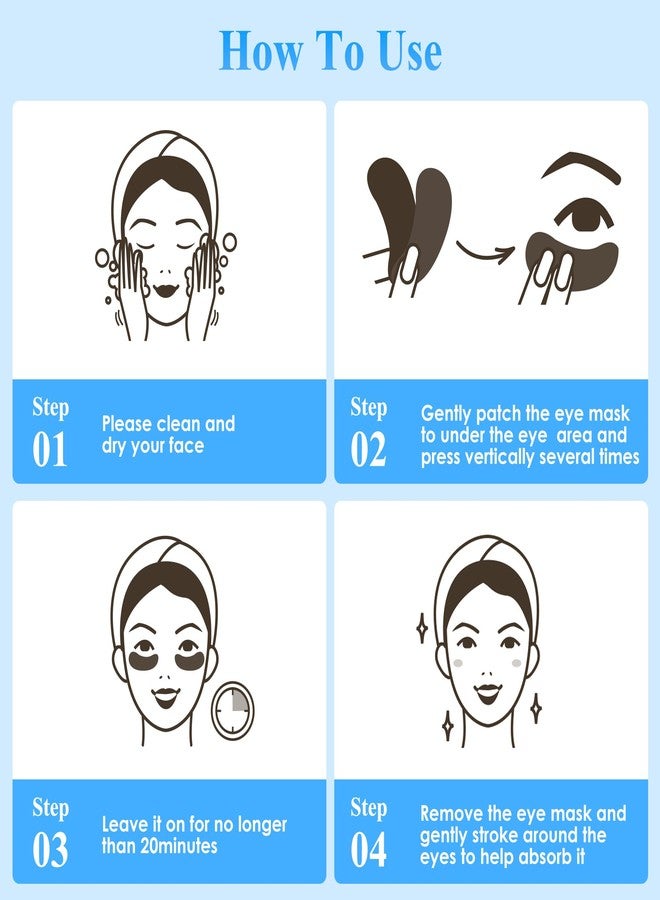 Taimand Under Eye Patches (30 Pairs, Under Eye Mask for Puffy Eyes and Dark Circles, Eye Masks with Collagen, Hyaluronic Acid - Image 5