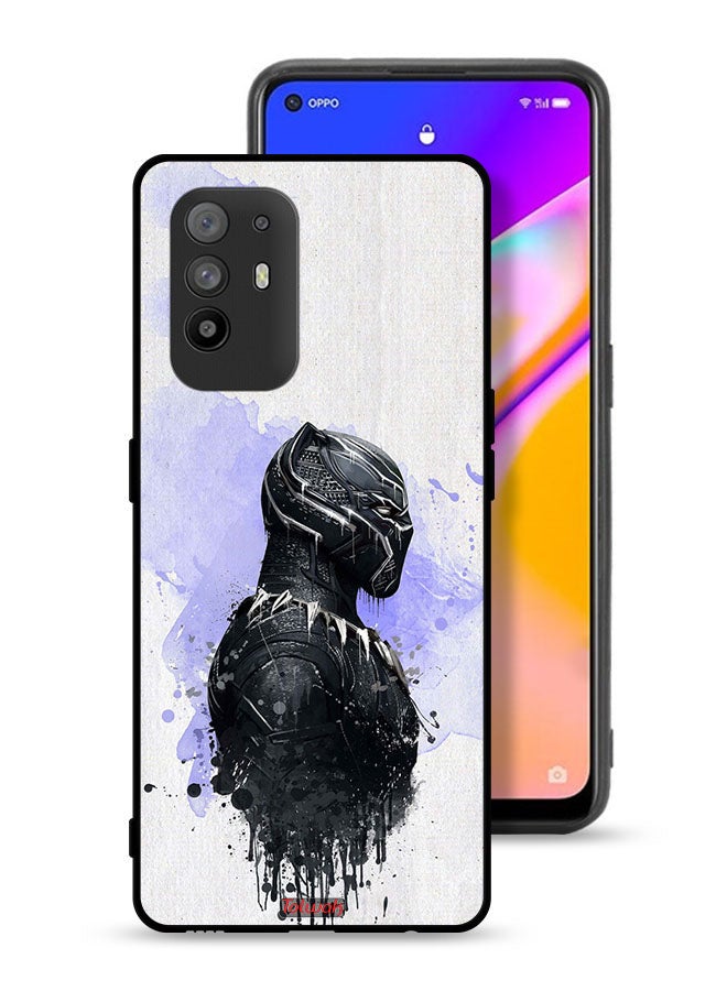 Tolwak Oppo F19 Pro Plus 5G Protective Case Cover Black Panther - Image 1