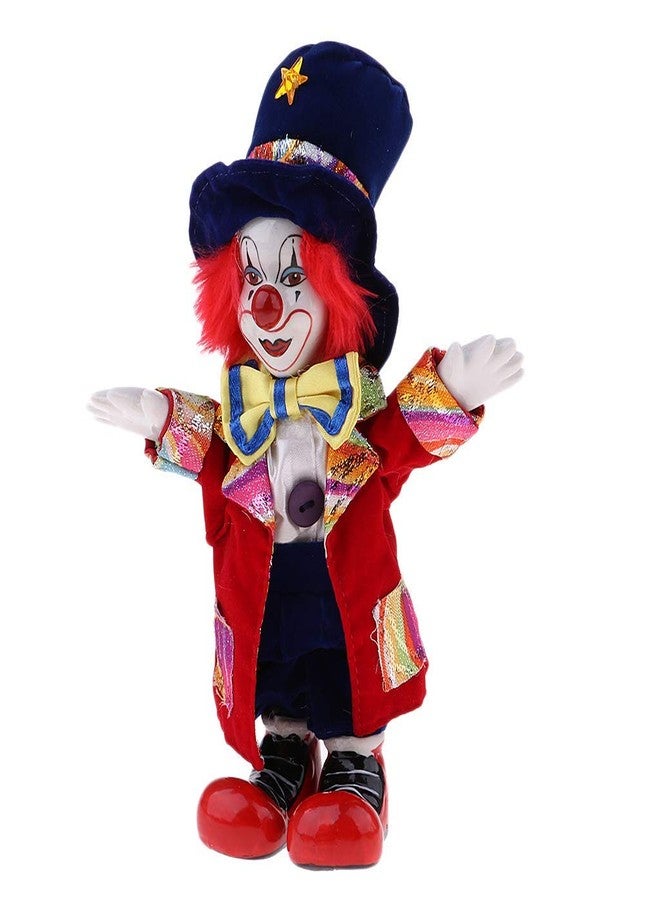 KODORIA Clown Doll Clown Figure Doll Halloween Ornaments Home Table Desk Top Decor - #5 - Image 1