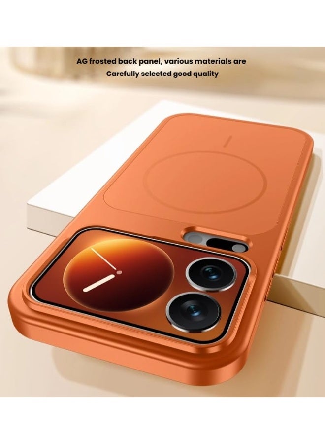 Compatible with Xiaomi 17 Pro Max 5G Case Frosted All Inclusive Protective Shell Magnetic Cover for Mi 17 Pro Max - Image 4