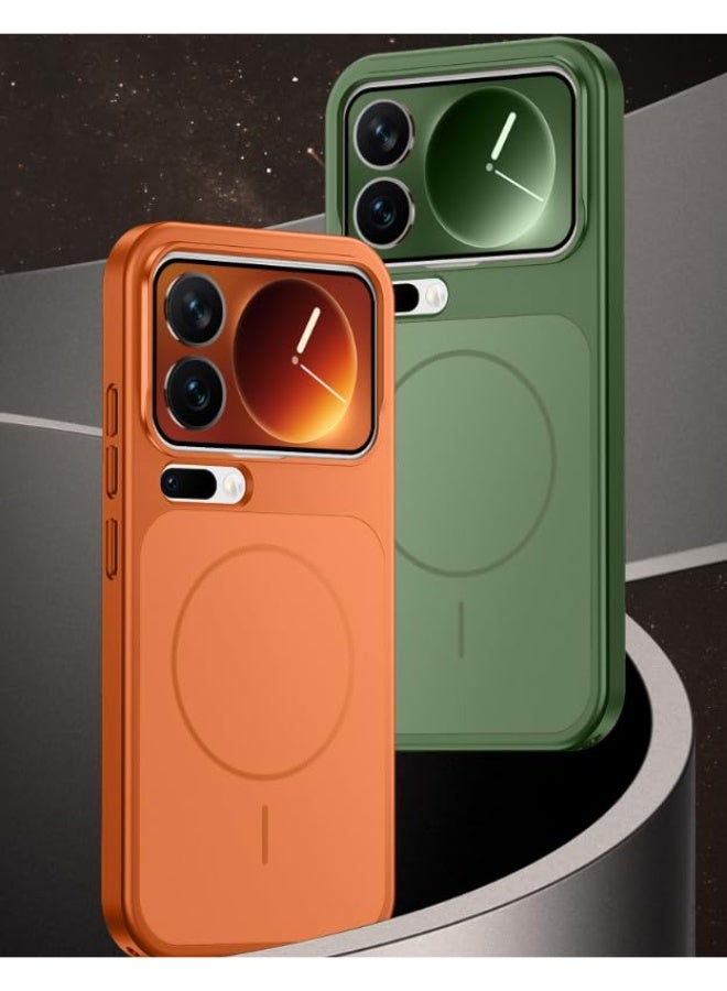 Compatible with Xiaomi 17 Pro Max 5G Case Frosted All Inclusive Protective Shell Magnetic Cover for Mi 17 Pro Max - Image 5