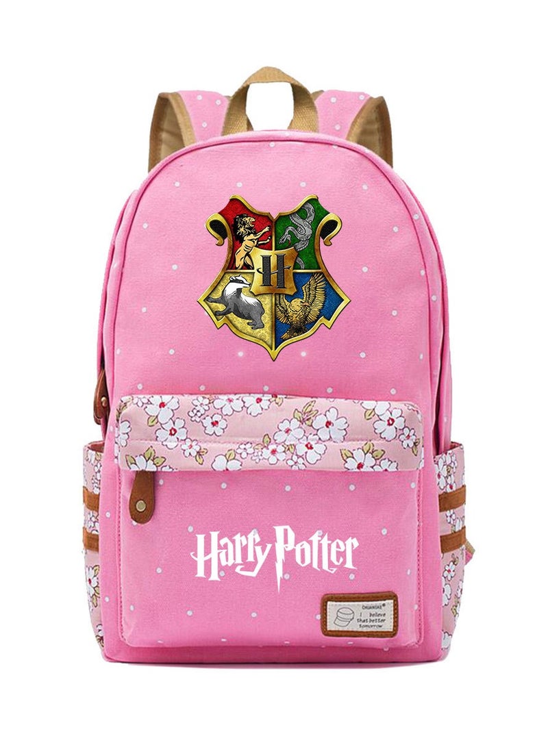 Harry Potter Student schoolbag canvas girls backpack