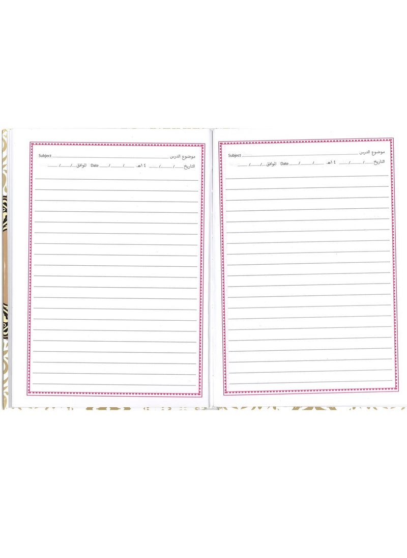 Hard Cover Single Lined Exercise Notebook Assorted Designs A5 Size